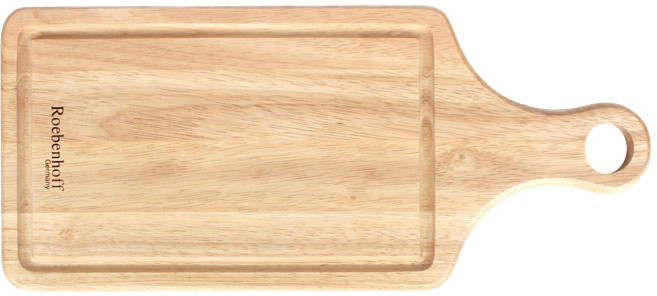 레벤호프 나무 도마 손잡이 사각, 혼합색상