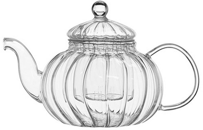 BELLE 아델라인 유리 티포트, onecolor, 600ml, 1개