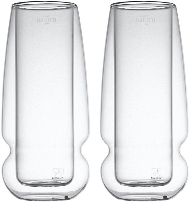 까사무띠 로지아 이중유리컵 200ml, 2개