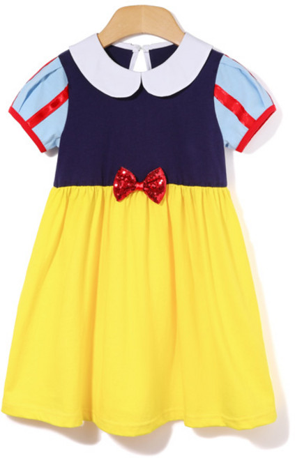 오즈키즈 여아용 통기성 백설공주 원피스