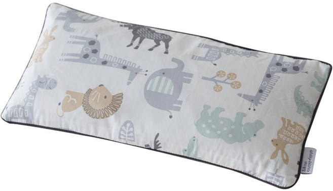 아띠블랑 신생아용 메밀 편백 태열베개, 사파리쥬, 1개