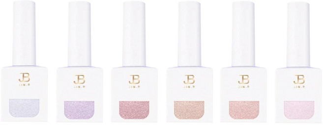 그라시아 진비컬렉션 아이비네일컬러 쉬머프리즘 핑크세트 6종세트, JBI201, JBI202, JBI203, JBI204, JBI205, JBI206, 1개, 11ml