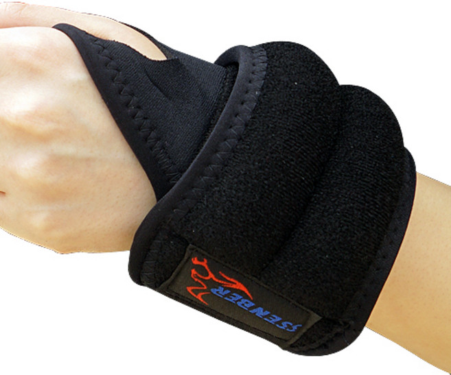 쎈버 손목 중량 헬스 웨이트 벨트 2p + 파우치 세트, 4kg