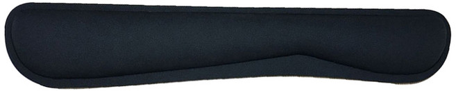 메모리폼 키보드 손목 보호패드, 블랙, 1개
