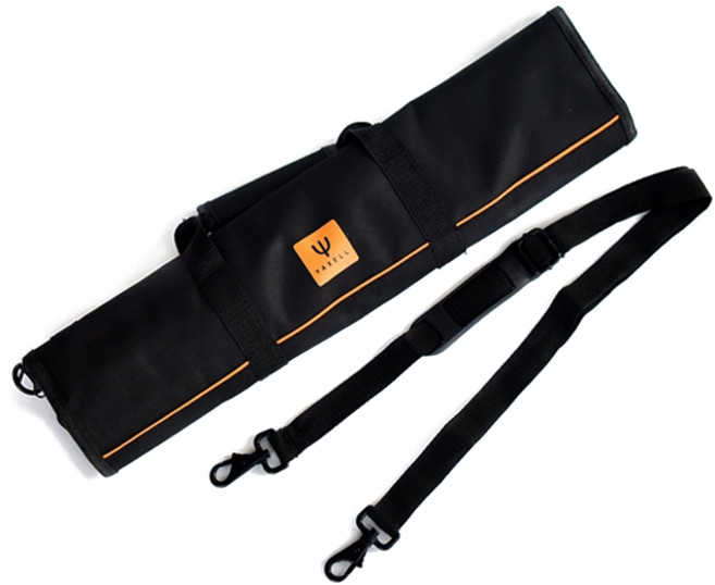 약셀 휴대용 롤백 8p 수납 칼가방, 혼합색상, 1개