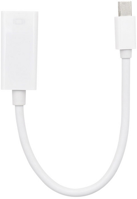 컴스 미니 디스플레이 포트 to HDMI 컨버터 15cm, TB112, 1개