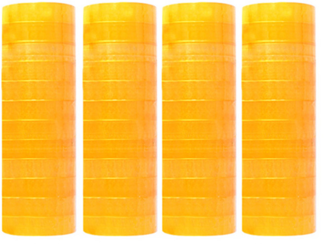 블루마토 문구용 스카치 테이프1 12mm x 25m, 투명, 4세트