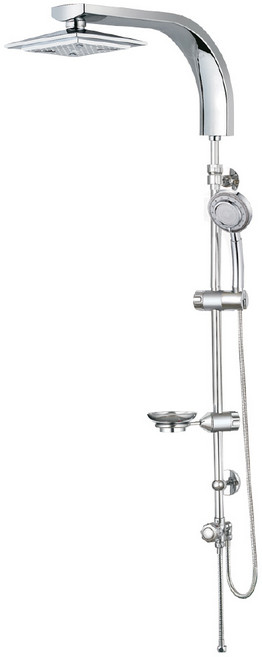 다인이엔지 크롬 로미오 분리형 해바라기 샤워기 DB3050CR, 1세트