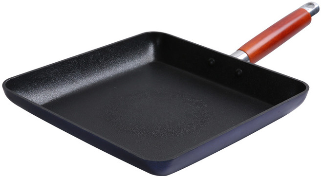 쿡앤쿡 오일로드 사각 계란말이팬, 26cm, 1개