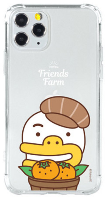 카카오프렌즈 스윗 프렌즈팜 클리어 슬림 범퍼 휴대폰 케이스