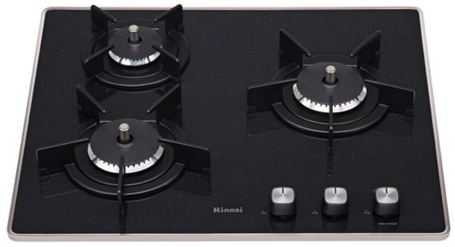 린나이 빌트인 가스레인지 3구, RBR-PF3000, LPG