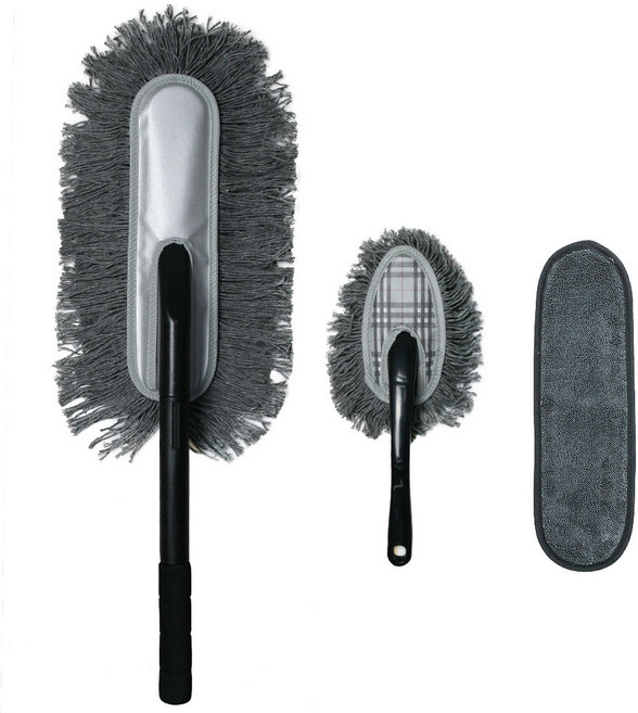 오토런 3in1 탈부착식 먼지털이개, 68cm, 1세트