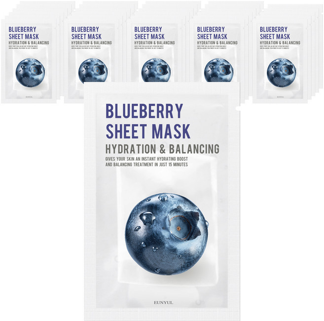 은율 퓨리티 블루베리 마스크팩, 1개입, 30개