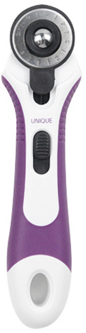 유니크 로터리 재단칼 28 x 36 x 153 mm, 보라, 1개