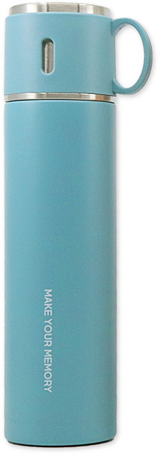 꼼꼬미 피크닉 냉온 텀블러, 샤베트블루, 560ml, 1개