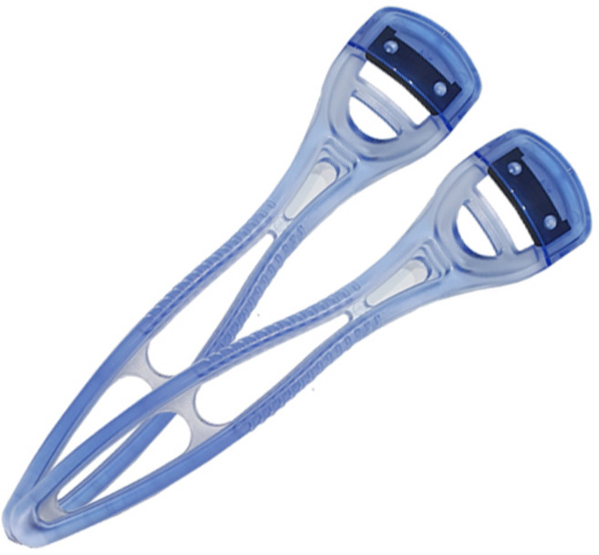 니켄 티눈 굳은살 커터칼, 2개