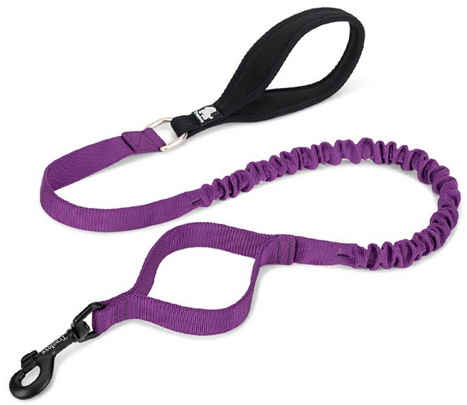 트루러브 력셔리 반려동물 리드줄 TLL-2281, 퍼플, 1개