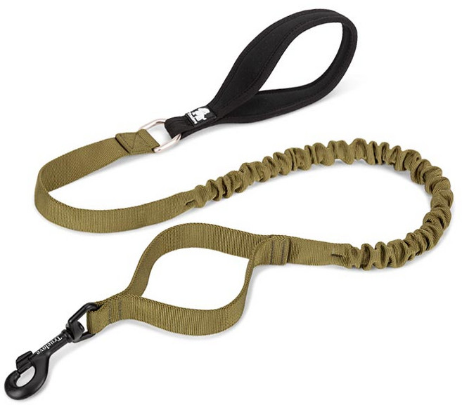 트루러브 력셔리 반려동물 리드줄 TLL-2281, 올리브, 1개