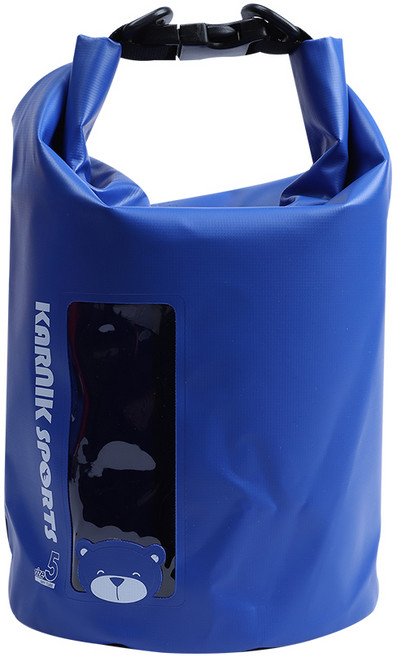 카르닉 프리미엄 뷰 드라이백 A타입 5L + 어깨끈 2p, 코발트블루