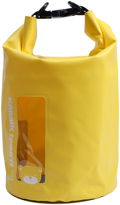 카르닉 프리미엄 뷰 드라이백 A타입 5L + 어깨끈 2p, 옐로우