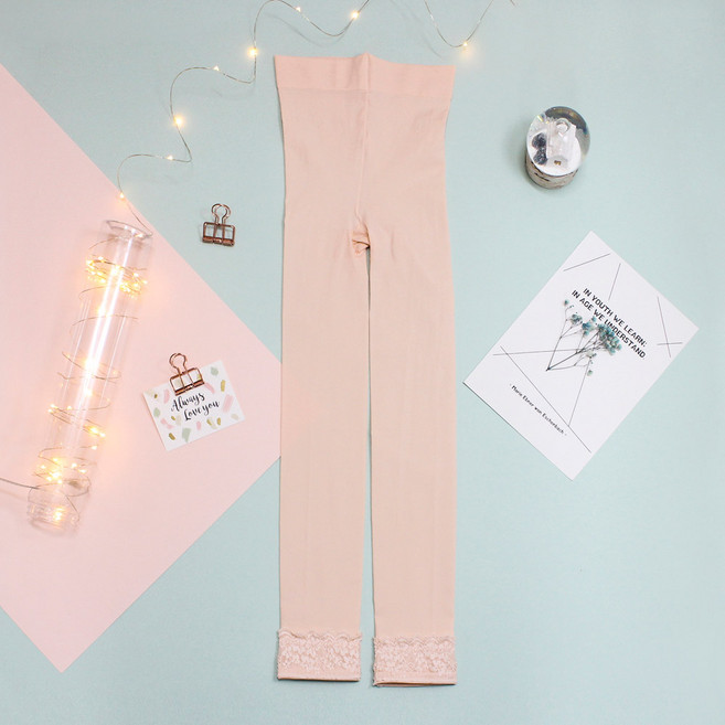 드레스하우스 비단길 아동용 헤라 무발 레이스 발레스타킹