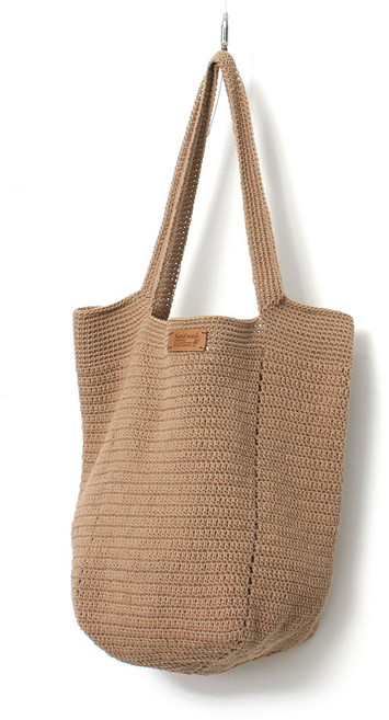 데일리 스퀘어 빅백 DIY 패키지, 1세트, 연브라운