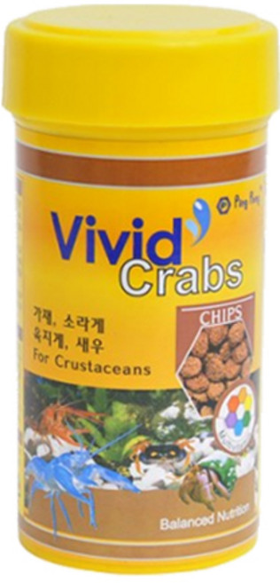 비비드 크랩 가재 전용 사료, 1개