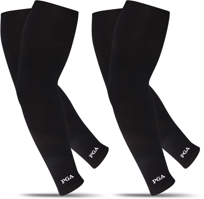 PGA투어 냉감 자외선 차단 쿨토시B, 블랙, 2개