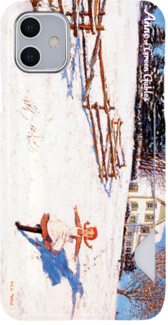 빨강머리 앤 카드스냅 3D 유광 하드 휴대폰 케이스