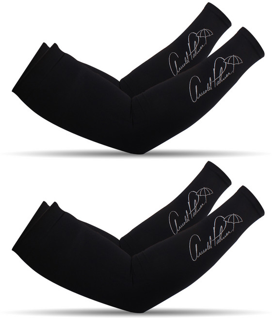 아놀드파마 자외선 차단 쿨토시 2p, 블랙, 2세트