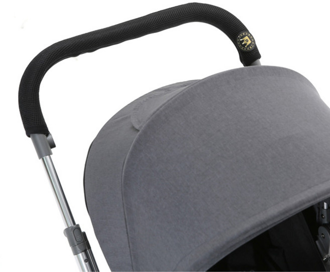 맘네스트 리안 솔로 시리즈 전용 유모차 손잡이커버, 블랙메쉬, 1개