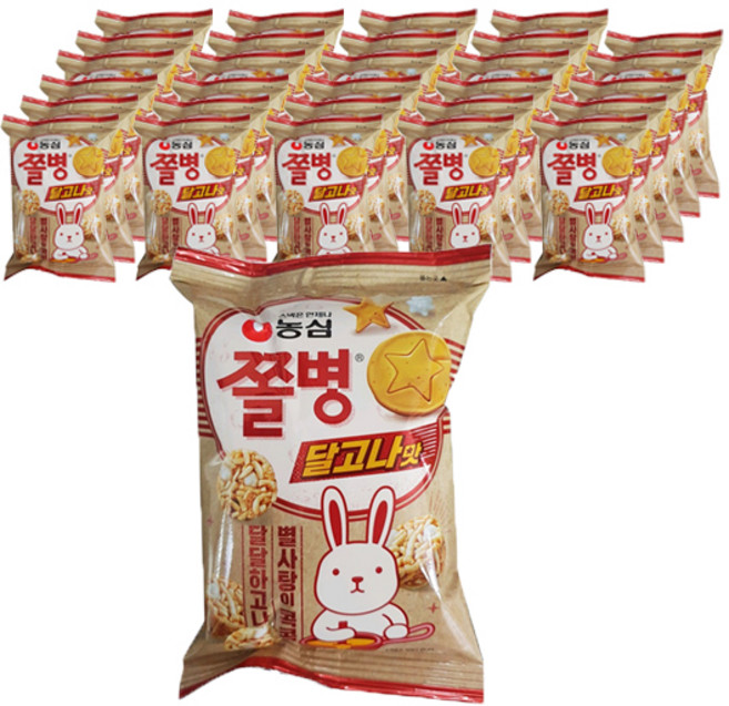 쫄병스낵 달고나맛, 77g, 30개