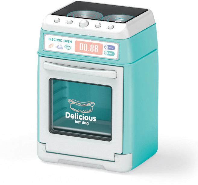 레츠토이 드림키친 유아 미니 주방놀이 오븐 장난감 세트, 혼합색상, 1개