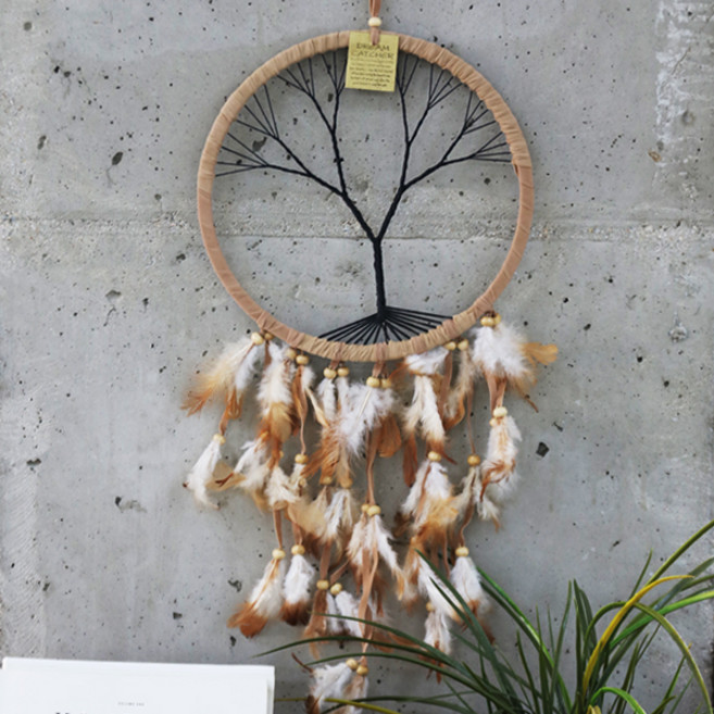 투에스벅 럭키트리 드림캐쳐 중, 브라운