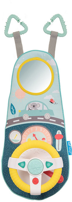 篷布玩具考拉汽車方向盤玩具, 混色