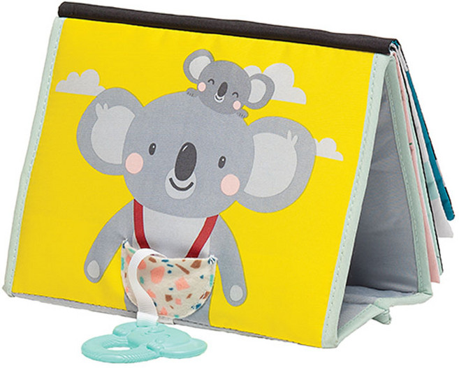 타프토이즈 터미타임 북 촉감발달완구, 혼합색상, 1개