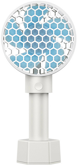 쿨린 허니콤 핸디형 휴대용 미니 선풍기, CL-155, 블루