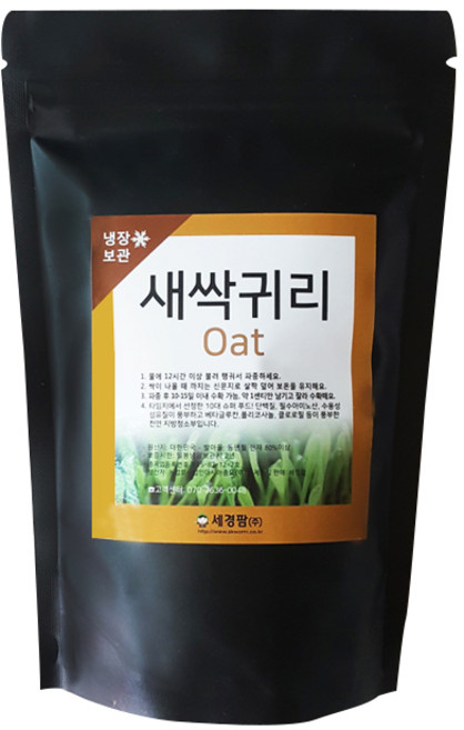 세경팜 새싹 귀리 씨앗 1kg, 1개