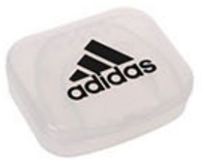 아디다스 싱글 마우스피스, 투명, 1개
