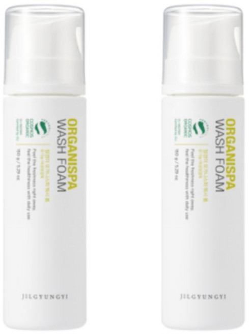 질경이 오가니스파 워시 폼 여성청결제, 150g, 2개