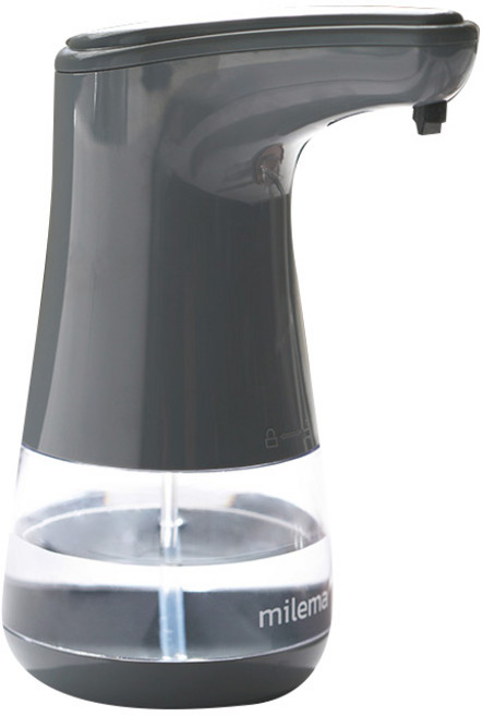 밀레마 자동 세제 디스펜서, 그레이, 1개