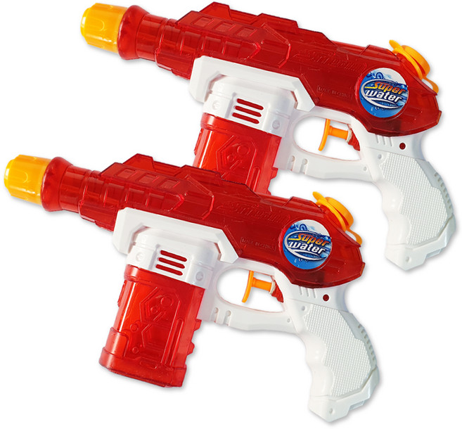 애들랜드 킹스워터건 물총, 레드, 2개