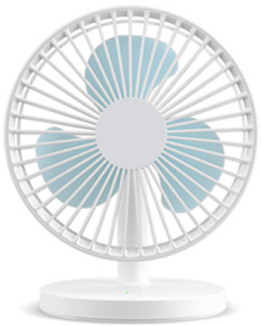 애니클리어 휴대 탁상용 충전식 USB 빅팬 스탠드 선풍기, PDB-BFS10, White