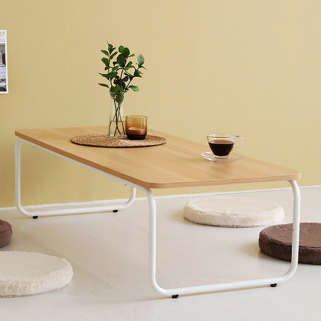 마켓비 OLLSON 좌식테이블 12050 KS1070TB/2, 화이트