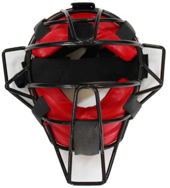 棒球 成人用 捕手面罩, RED