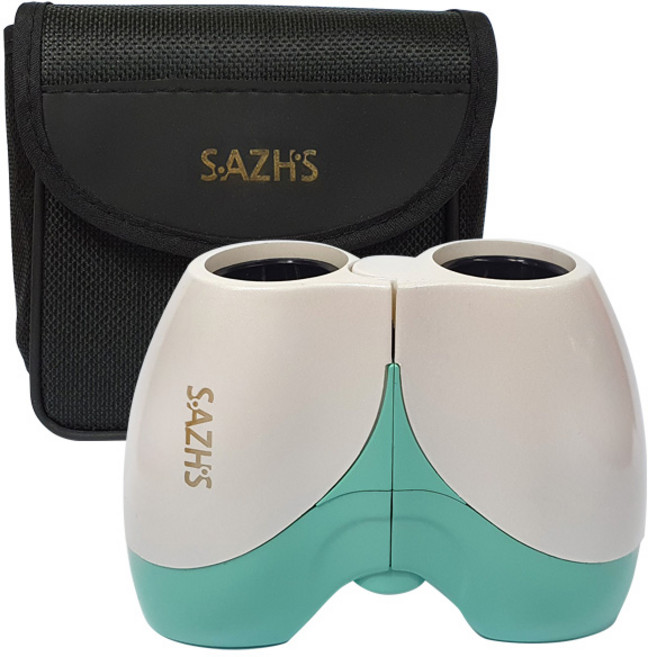 사츠 오페라글라스 자동초점 콘서트 망원경 A-7 민트 + 파우치 세트, 21mm