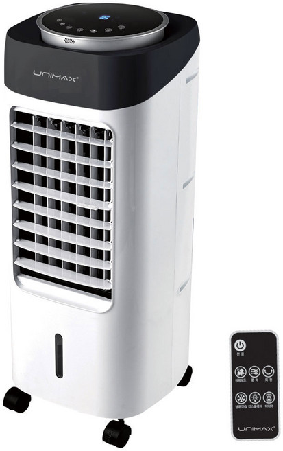 유니맥스 대용량 냉풍기 아이스 저소음 에어쿨러 리모컨 전용아이스팩 포함, UMI-3129R