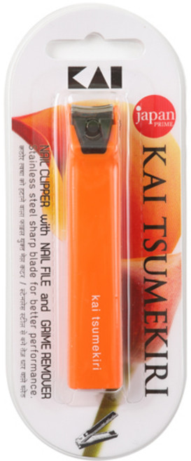 카이 손톱깎이 대, 오렌지, 1개