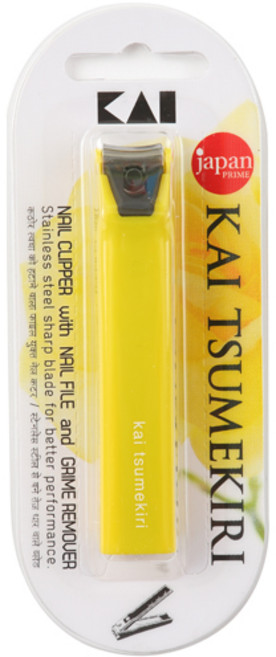 카이 손톱깎이 대, 옐로우, 1개