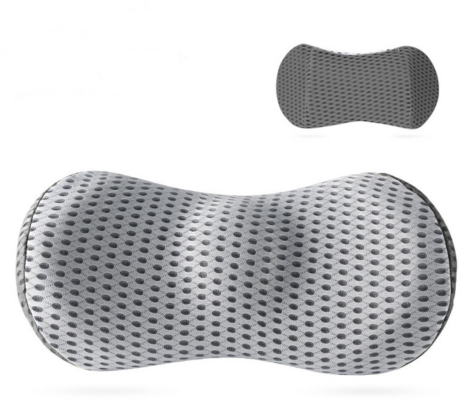 미니플 메모리폼 요추 허리 쿠션, 그레이